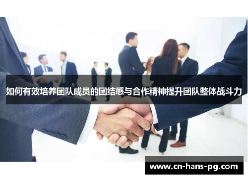 如何有效培养团队成员的团结感与合作精神提升团队整体战斗力 如何有效培养团队成员的团结感与合作精神提升团队整体战斗力
