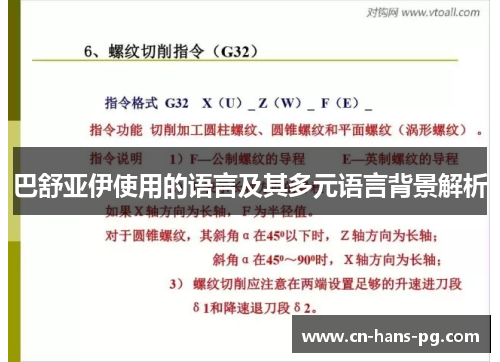 巴舒亚伊使用的语言及其多元语言背景解析